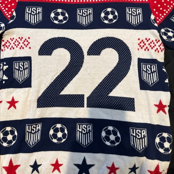 2022 World Cup Fox Sports US Soccer sweater men’s NEW - Picture 13 of 13